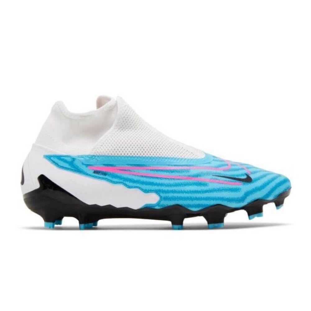 Nike Phantom GX PRO DF FG Men Size 5 / Womens 6.5 Soccer Cleats White Blue Pink